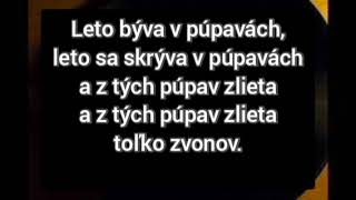 Eva Máziková- Zvoň, zvoň lyrics (ABBA- Ring, ring)