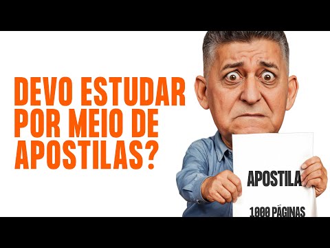 TRÊS MOTIVOS POR QUE NÃO DEVEMOS ESTUDAR POR MEIO DE APOSTILAS - Prof. João Batista