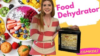 Food Dehydrator for Jerky, Meat, Fruit, Beef, Herbs and Pet Food.