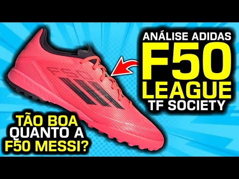 Tão BOA quanto a F50 League Messi? - Análise chuteira society Adidas F50 League TF