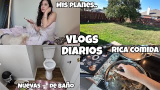 Nuevas 🚽 instaladas en todos los baños| mis planes + como tener buen crédito etc| voy a ir a la 🏫??