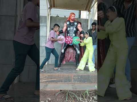 Daddy Solves Siblings Balloons problem â€ïž#shorts