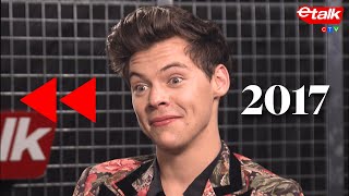 Harry Styles 2017 Interview | Getting ready for tour, 1st album inspo, family support & more
