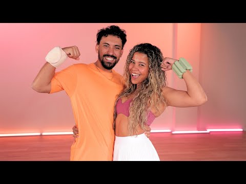 3000 Steps + Toned Arms Workout | growwithjo