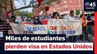EEUU revoca más de 6,000 visas de estudiantes en 2025: abogado explica las nuevas reglas de control