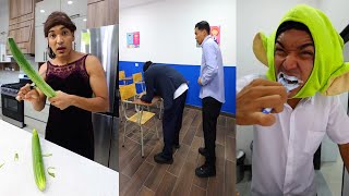 ¡Larín Madruga por Error y Atrapa al Profesor en Algo Muy Raro! 😱📚 | Comedia Escolar con Sorpresa
