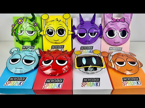 🌈Paper DIY🌈 INCREDIBOX SPRUNKI Blind Box Unboxing| How to make Sprunki Blind Bag