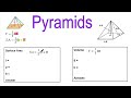 Surface Area and Volume Concepts Review
