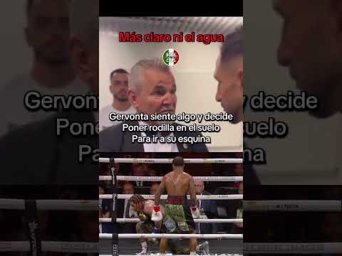 Más claro ni el agua #boxeo