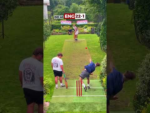 INDIA V ENGLAND backyard test pt.2/3