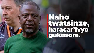 " Naho twatsinze , turacafise ivyo gukosora imbere yo gutangura amajonjora ya CAN. "