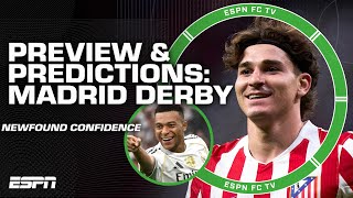 Madrid Derby PREDICTIONS 🔮 Ale doesn't see Atleti's 'newfound confidence' 🗣️ | ESPN FC