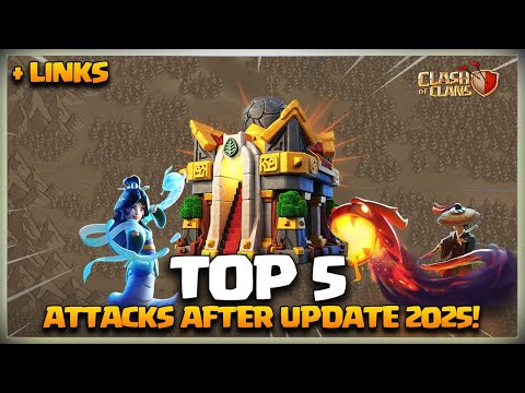 Top 5 TH16 Attack Strategies YOU need to Use After Update in coc! Best Th16 Attacks Clash of Clans✨