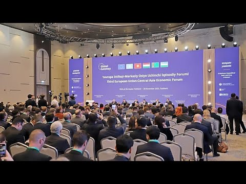 YouTube video thumbnail: New Agreements Signal Deepening EU–Central Asia Economic Ties