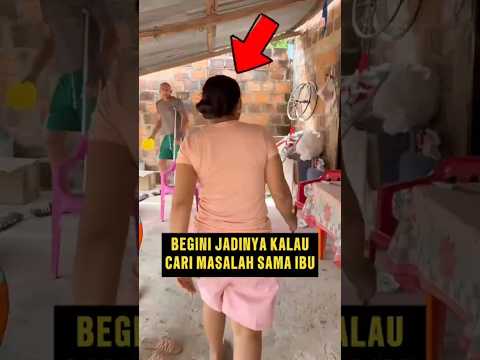 Begini jadinya kalau cari masalah sama ibu