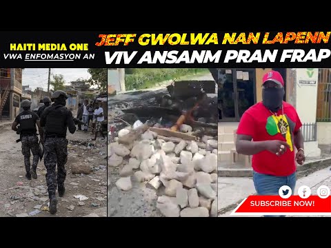 Viv Ansanm Pran Frap Mibalè Plizyè Solda Tonbe, Jeff Gwo Lwa Nan Lapenn