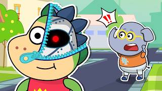 😲Who is the Real Spike?!  🤖Robot Spike Mix-Up 🛡️ Stay Safe 🔥 Fire Spike Kids Stories