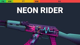 AK-47 Neon Rider Wear Preview