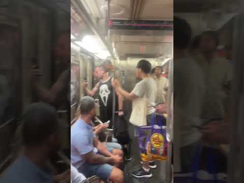 Commuters Trapped on Subway as Floodwater Surges at New York City Station