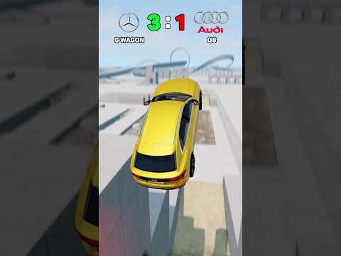 Mercedes G Wagon vs Audi Q8 #beamdrive