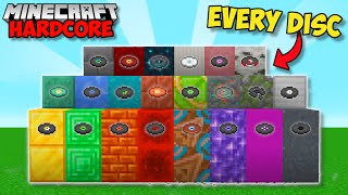 I Found EVERY MUSIC DISC In Minecraft Hardcore (#113)