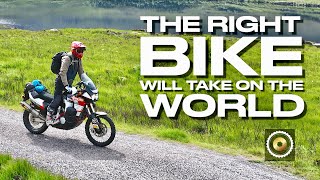 Riding the Scottish Highlands on my old Honda | The Ironhorse XRV750 Ep1