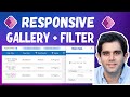 Power Apps Tutorial - Responsive Screen with Gallery & Filters - Beginner to Advanced