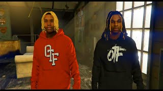 GTA 5 bloods vs otf