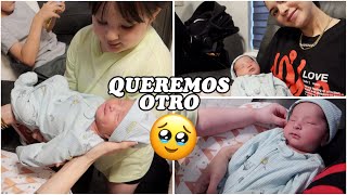 FUIMOS A CONOCER A UN BEBE MUY ESPECIAL 😍⎪ASI REACCIONO ALESSA