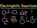 Electrophilic Aromatic Substitution Reactions
