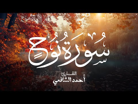 Surah Nūḥ - Ahmed Alshafey | سورة نوح القارئ أحمد الشافعي