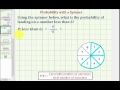 Probability and Outcomes with Spinners