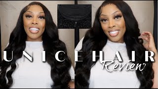 PRE-EVERYTHING *BEST* Beginner Wig! Glueless Wig + New Upgrade Drawstring| UNice