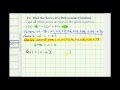 Polynomial Functions and Their Properties