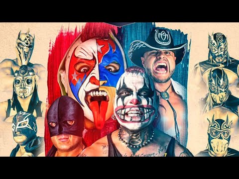 Psycho Clown y Pagano vs Texano Jr y El Zorro ARENA NEZA