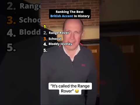Ranking The Best British Accents In History #shorts