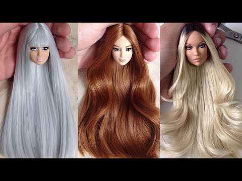 Barbie Doll Hairstyles ❤️ Amazing Barbie Hair Transformation ❤️ Creative Fun for Kids