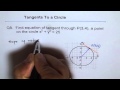 Tangent Lines and Circle Properties