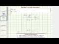 Solving Equations and Fractions