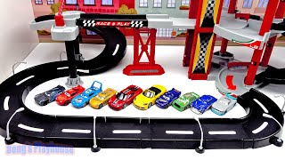 Learning Video for Toddlers and Kids Learn Colors with Race & Play toy set!