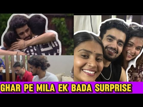 Gharpe mila bada surprise ♥️? || fair ya unfair the bigg boss || nehapandey vlogs ||