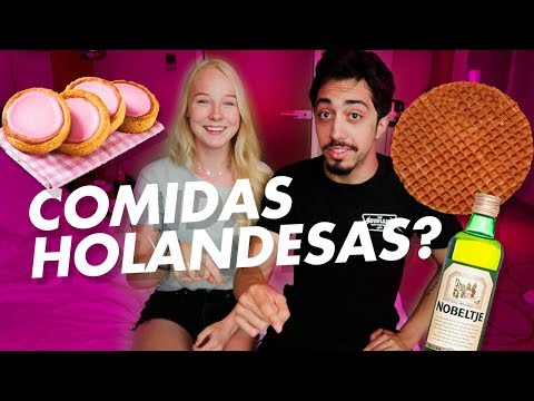 EXPERIMENTANDO COMIDAS HOLANDESAS com LUCAS INUTILISMO