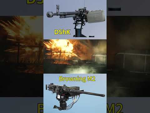 DShK &  Browning M2HB
