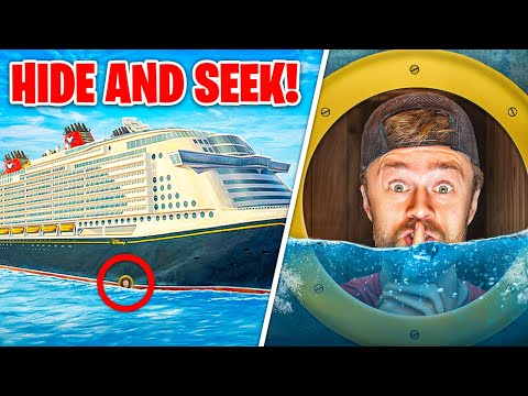 EXTREME HIDE AND SEEK ON WORLDS LARGEST CRUISE!!