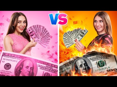 Rich Good Friend VS Poor Bad Friend || From Soft Girl to Alt Girl