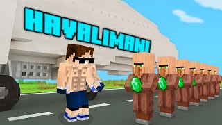 Minecraft ama HAVALİMANI AÇIYORUM!