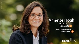 Annette Hogh im Kandidatencheck | Unsere Heimat im Blick