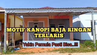TUTORIAL MEMBUAT MOTIF KANOPI BAJA RINGAN TERLARIS