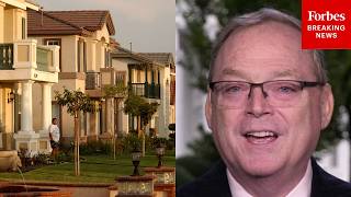 YouTube video thumbnail: 'The Economy is Booming': Kevin Hassett Dismisses Concerns Over High Mortgage Rates