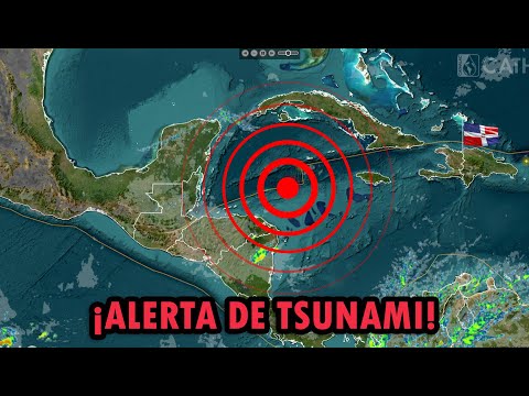 URGENTE alerta de tsunami para RD tras terremoto de magnitud 7.6!!!